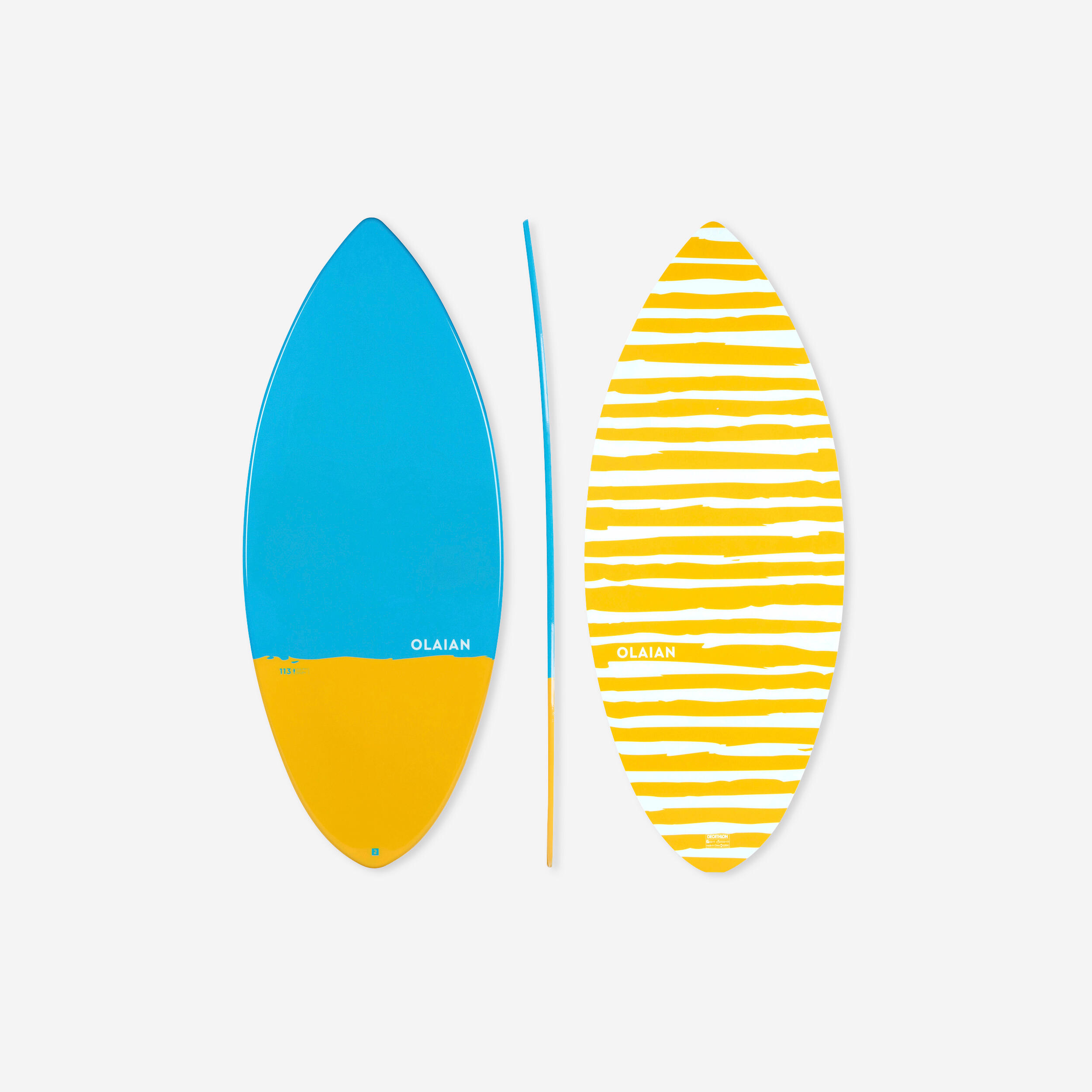 RADBUG Skimboard Kinder 900 Composite-Fasern blau/orange No Size