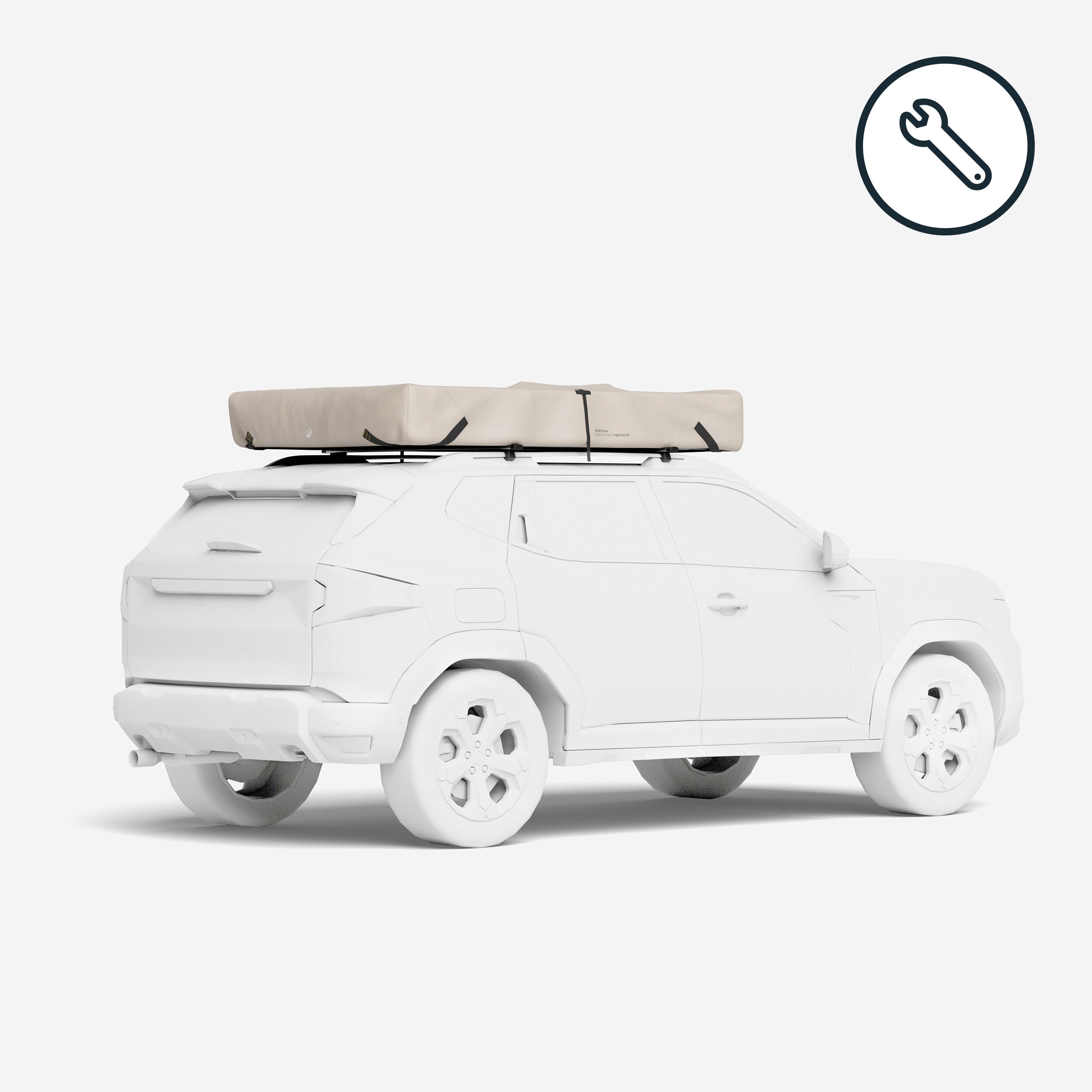 QUECHUA Ersatz-Hülle für Dachzelt MH500 Family für 4 Personen