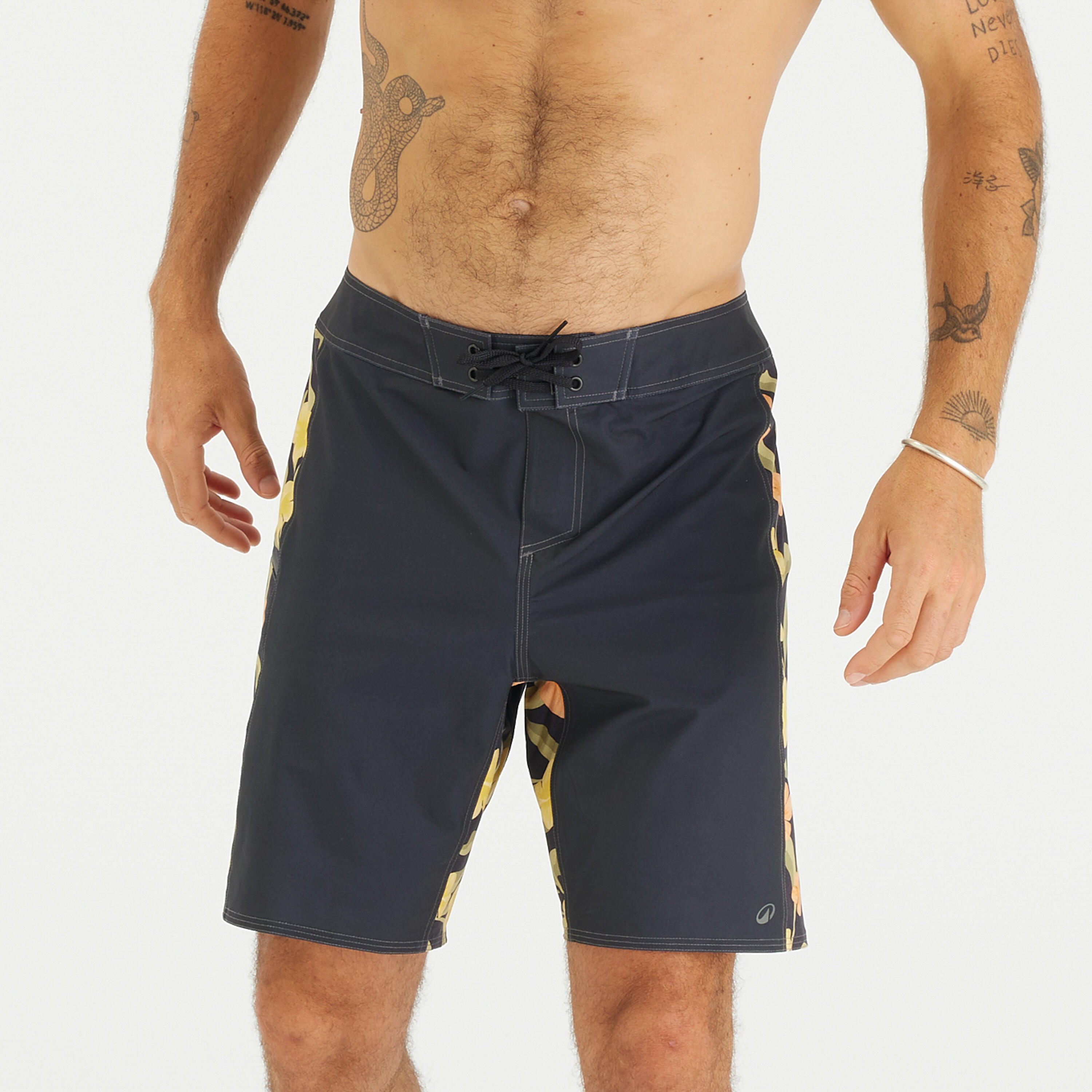 OLAIAN Boardshorts Surfen Herren lang 500 Arch Spring 19