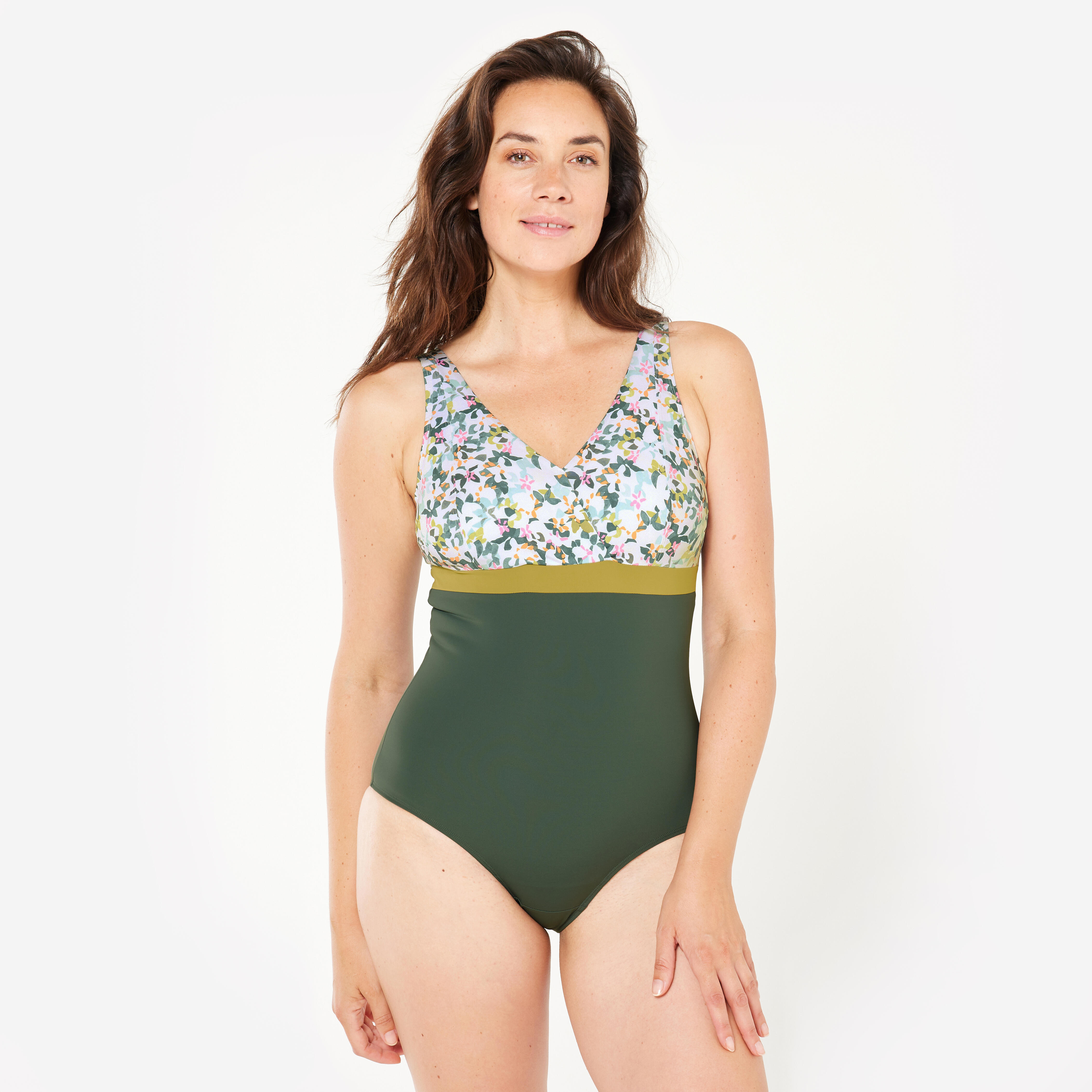 NABAIJI Badeanzug Damen große Oberweite - Mia All Mini grün