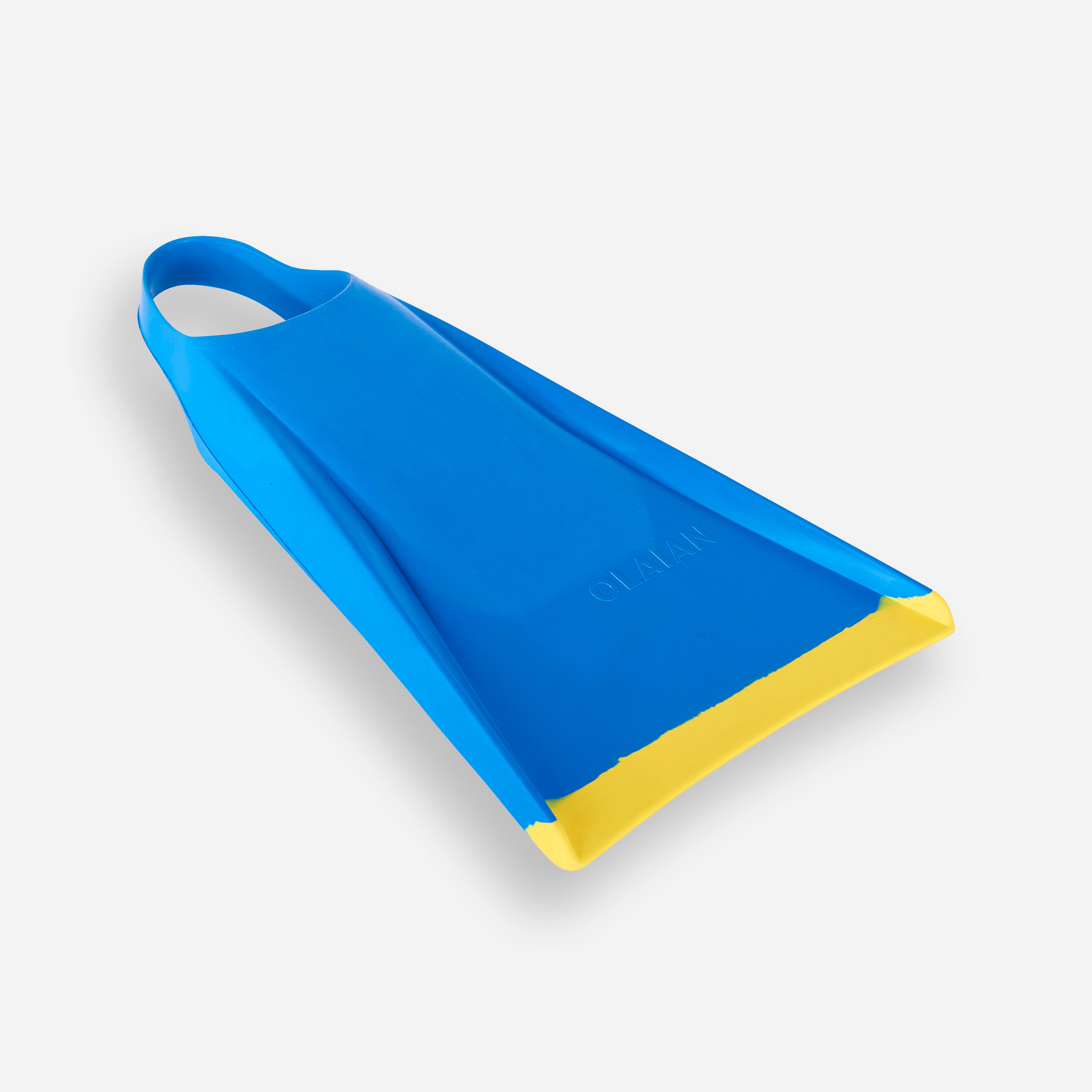 RADBUG Flossen Bodyboard 100 tÃ¼rkis/gelb 44/45