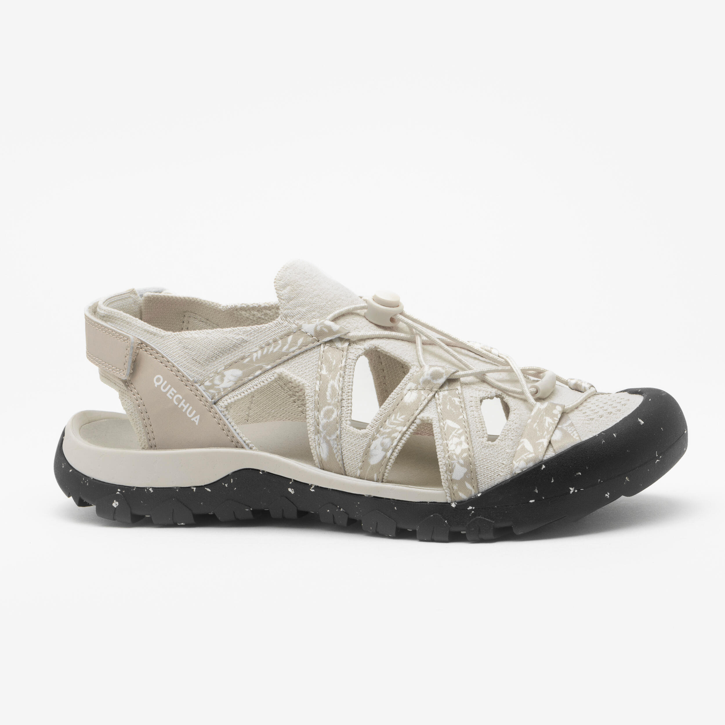 QUECHUA Trekkingsandalen Damen leicht Wandern - NH900 beige