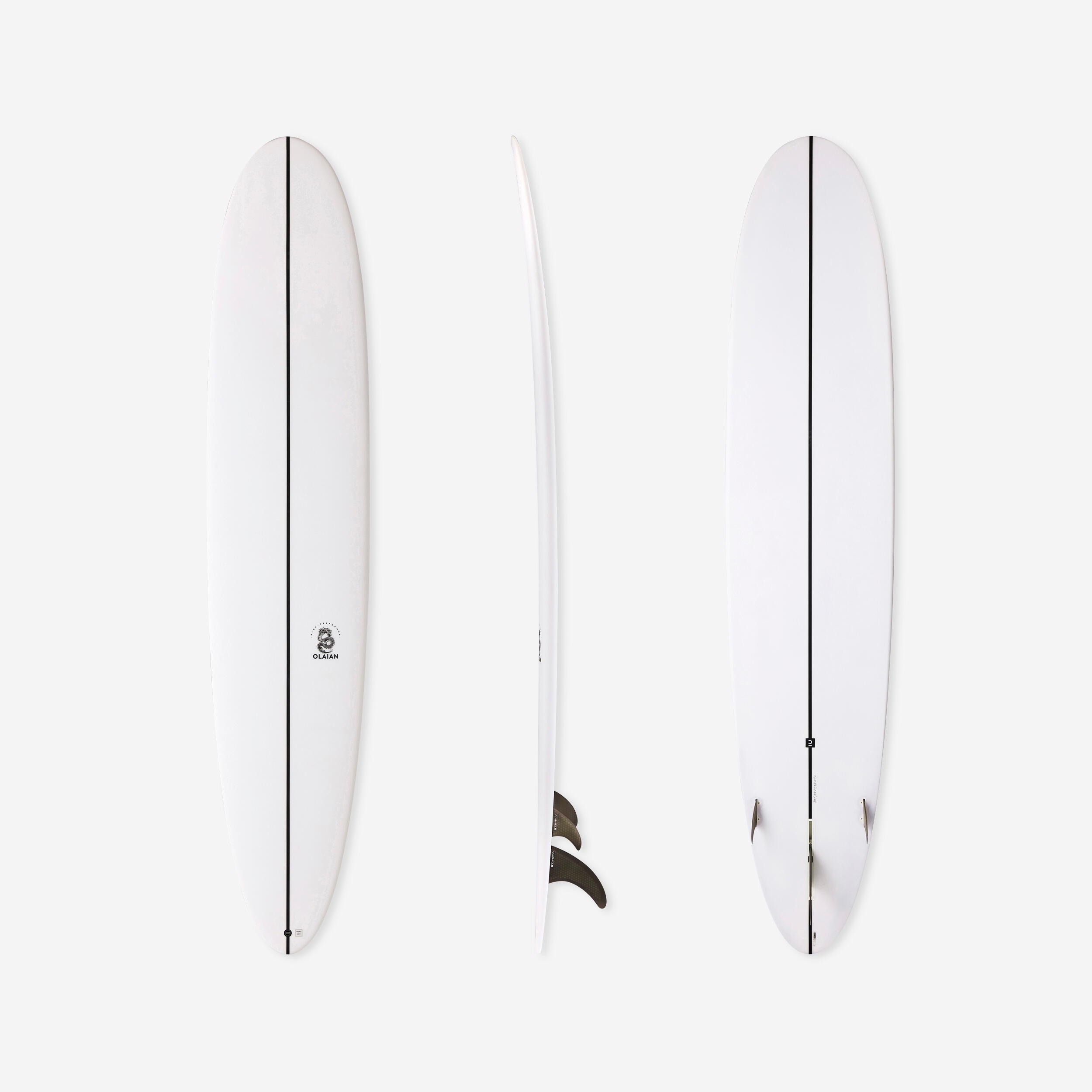 OLAIAN Longboard Performance 900 9' 60L Inkl. 2 +1 Zentralfinne 8