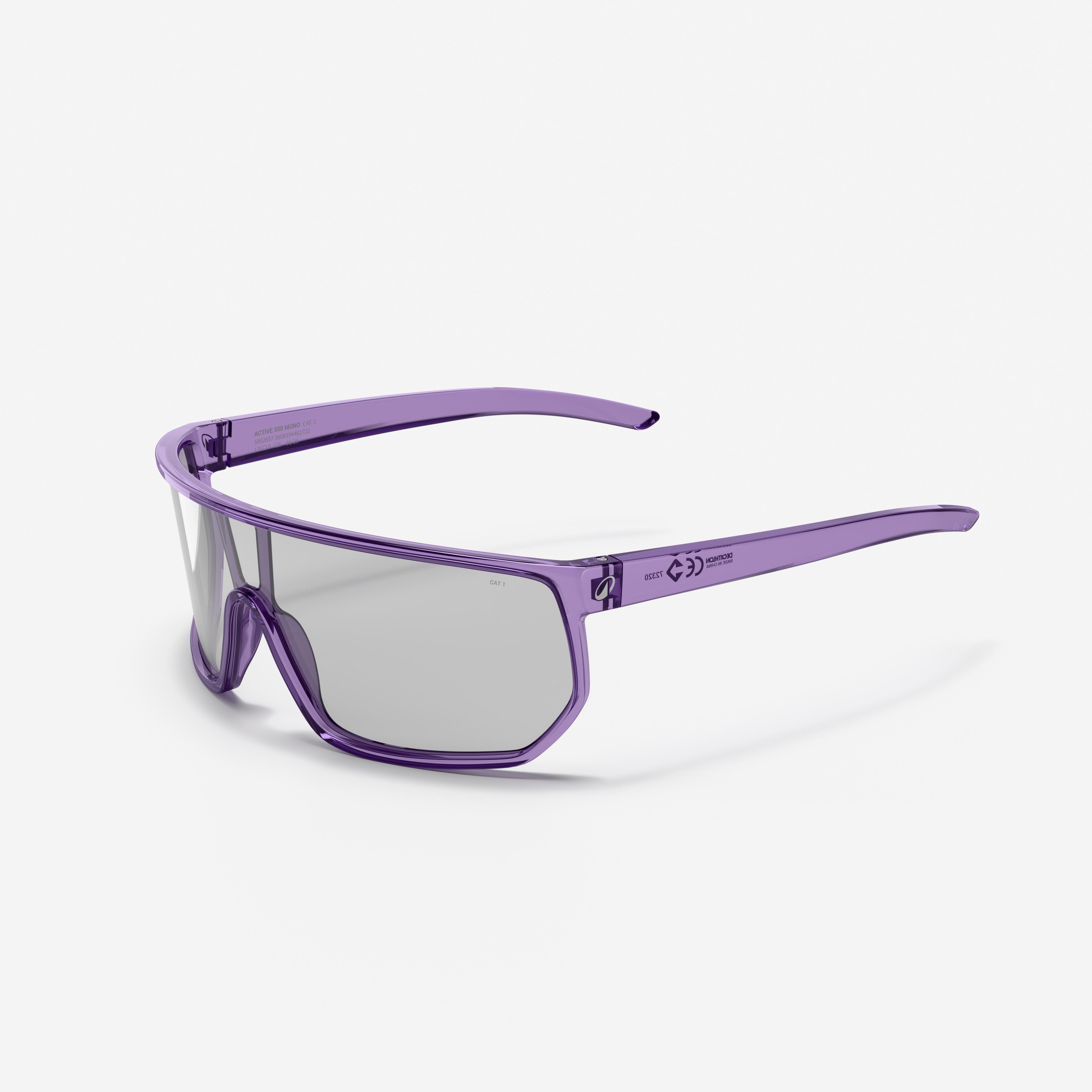 Decathlon Sonnenbrille Monoglas Kategorie 1 - Active 500 Mono