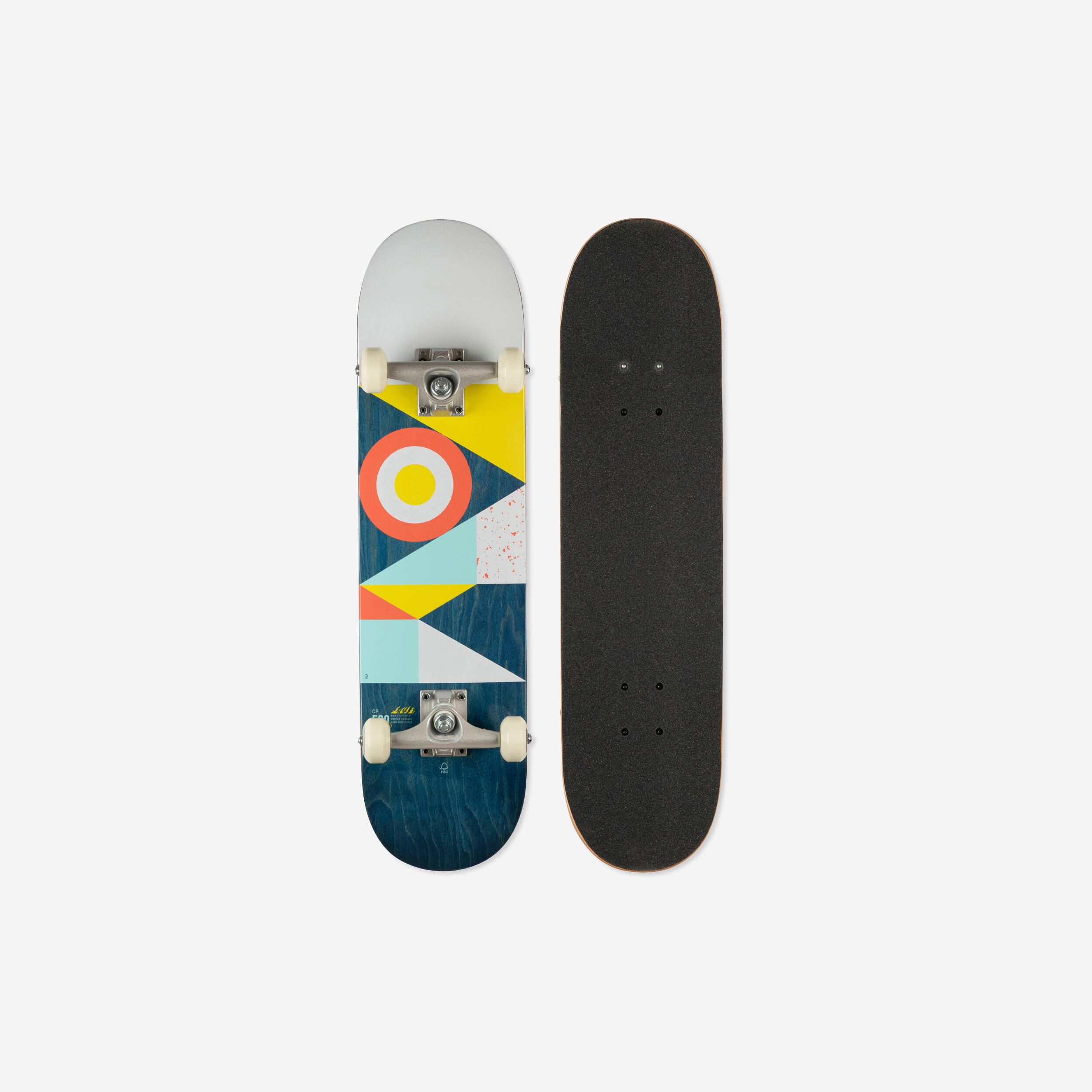 Decathlon Skateboard Kinder 8–12 Jahre ‒ CP500 Mid Flag 7,5