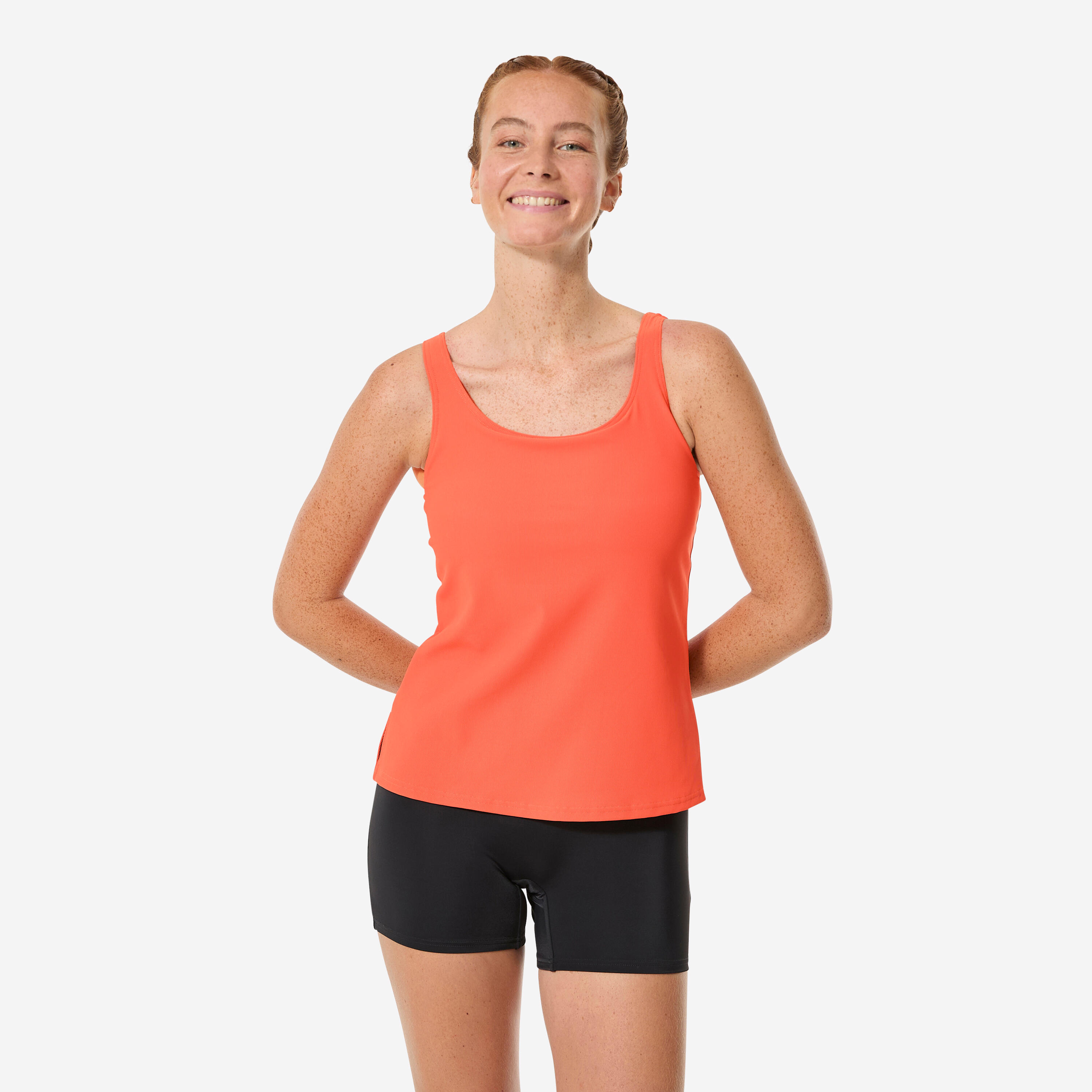 NABAIJI Badeanzug Tankini Shorty Damen Aquagym - Heva terracotta