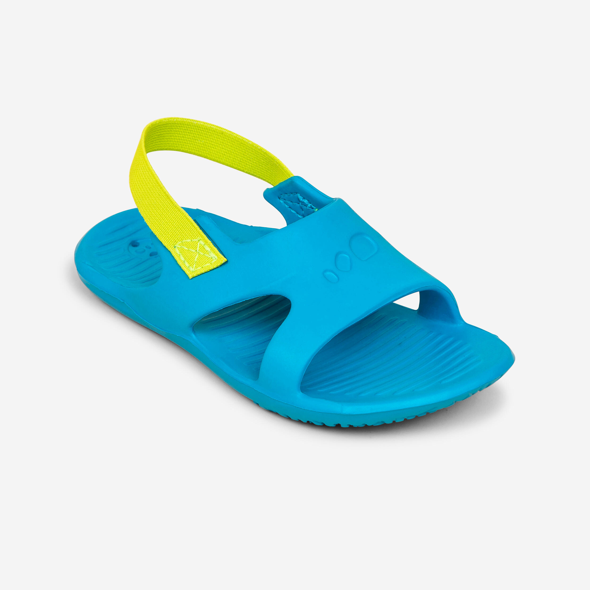 NABAIJI Badesandalen Kinder - Slap 100 Basic blau/grün