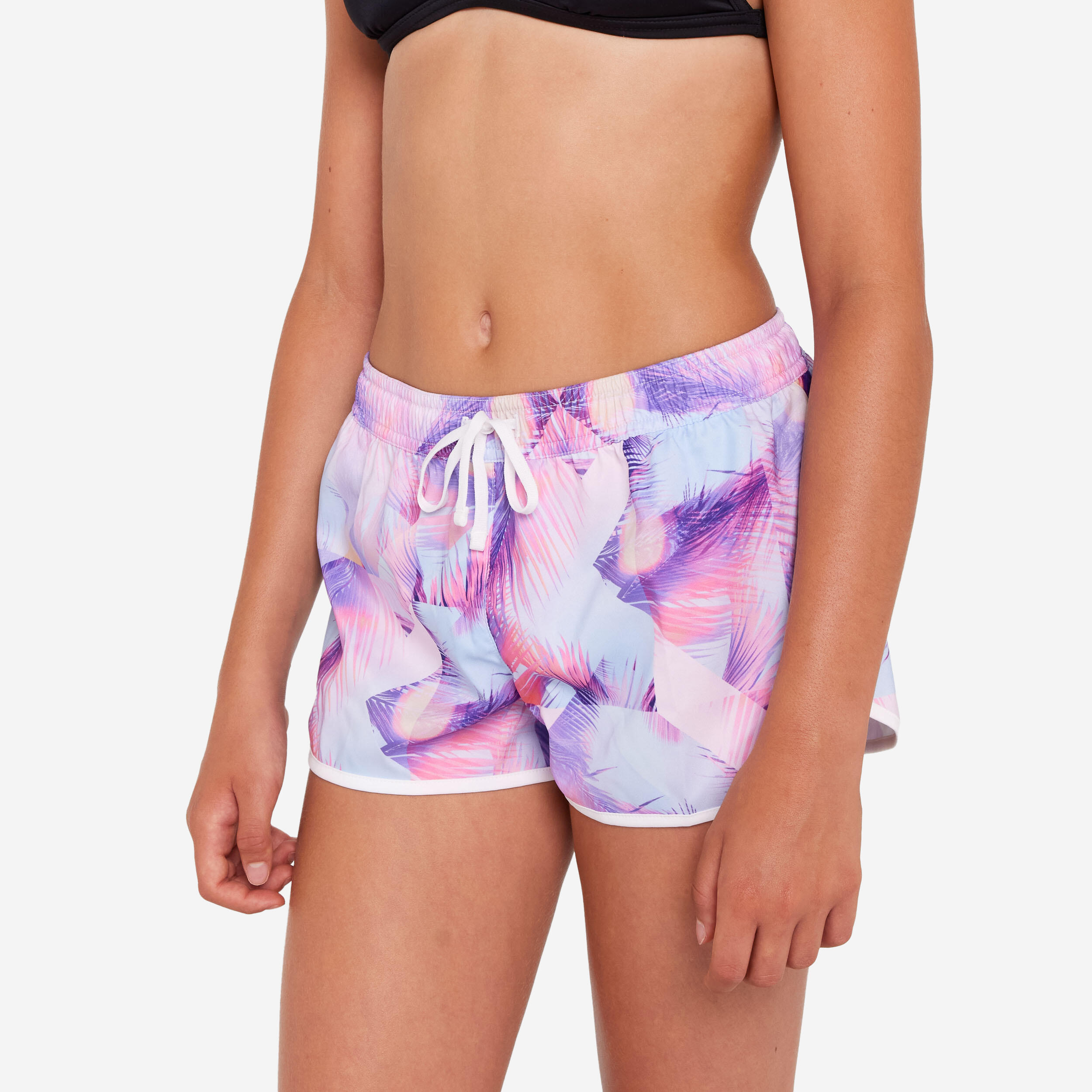 OLAIAN Boardshorts Surfen MÃ¤dchen Katy 100 rosa 141-148cm 10-11J