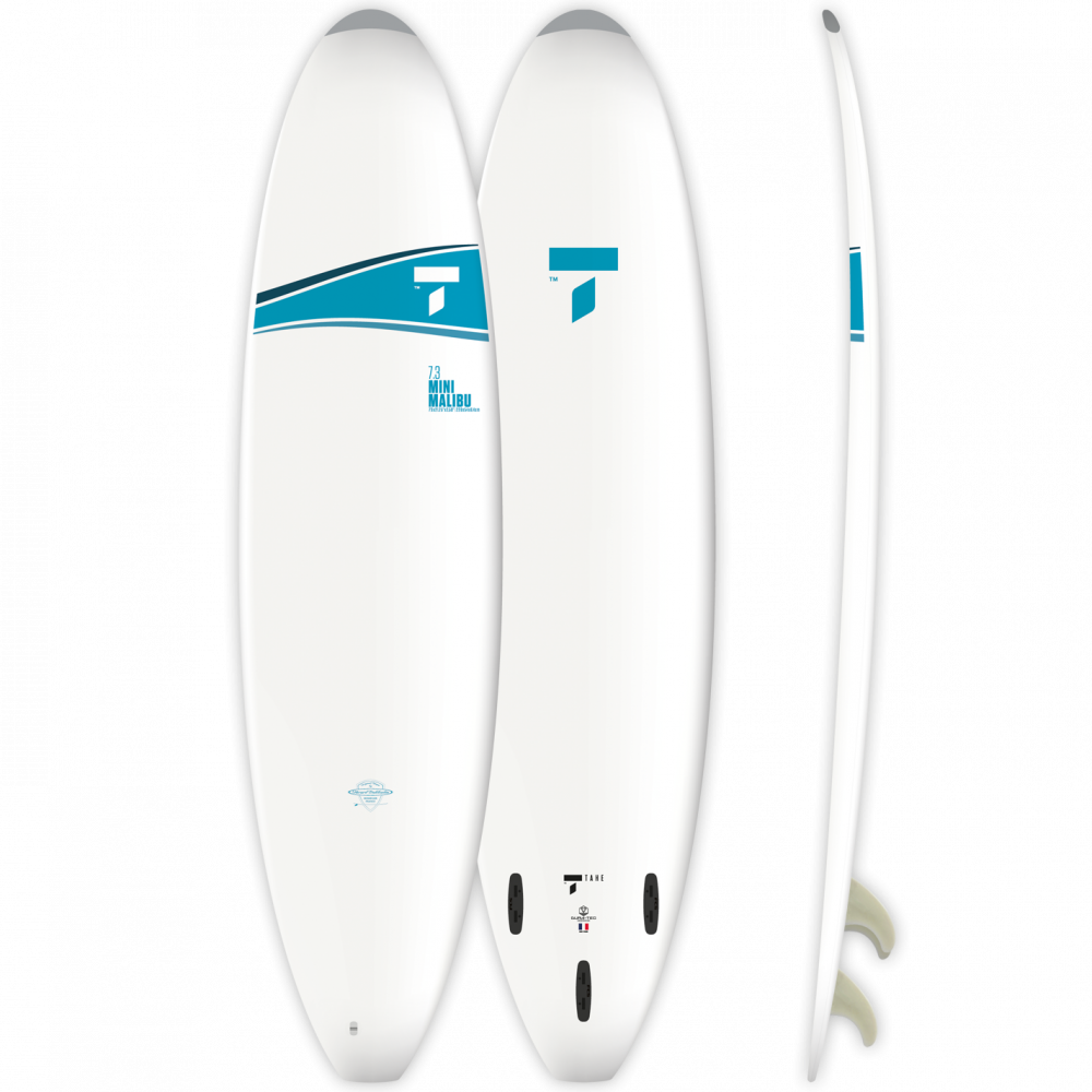 Surfboard Tahe 7.3 Mini Malibu Dura-Tec